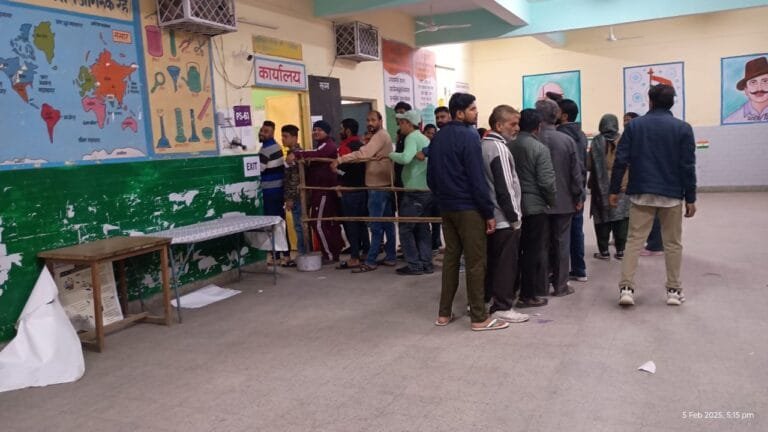 दिल्ली विधानसभा चुनाव के लिए 60 से अधिक प्रतिशत मतदान, मतगणना शनिवार को होगी