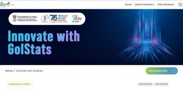 Government announces 'Innovate with GOISTATS' hackathon to empower youth to come up with 'data-driven insights for a developed India'