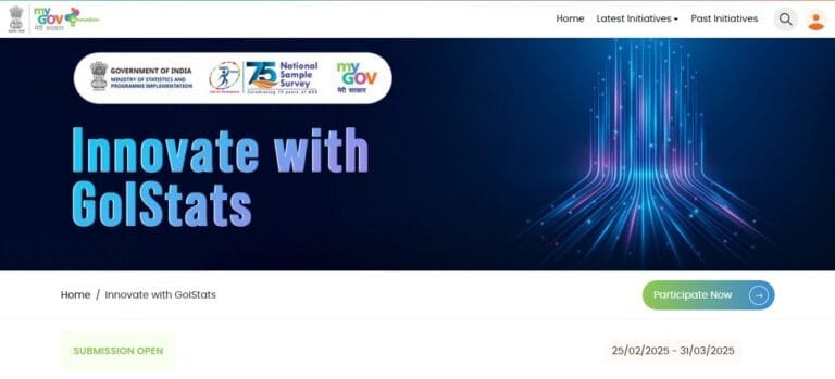 सरकार ने युवाओं को ‘विकसित भारत के लिए डेटा-संचालित अंतर्दृष्टिकोण’ के साथ आगे बढ़ने के लिए सशक्त बनाने हेतु ‘इनोवेट विद जीओआईस्टेट्स’ हैकथॉन की घोषणा की