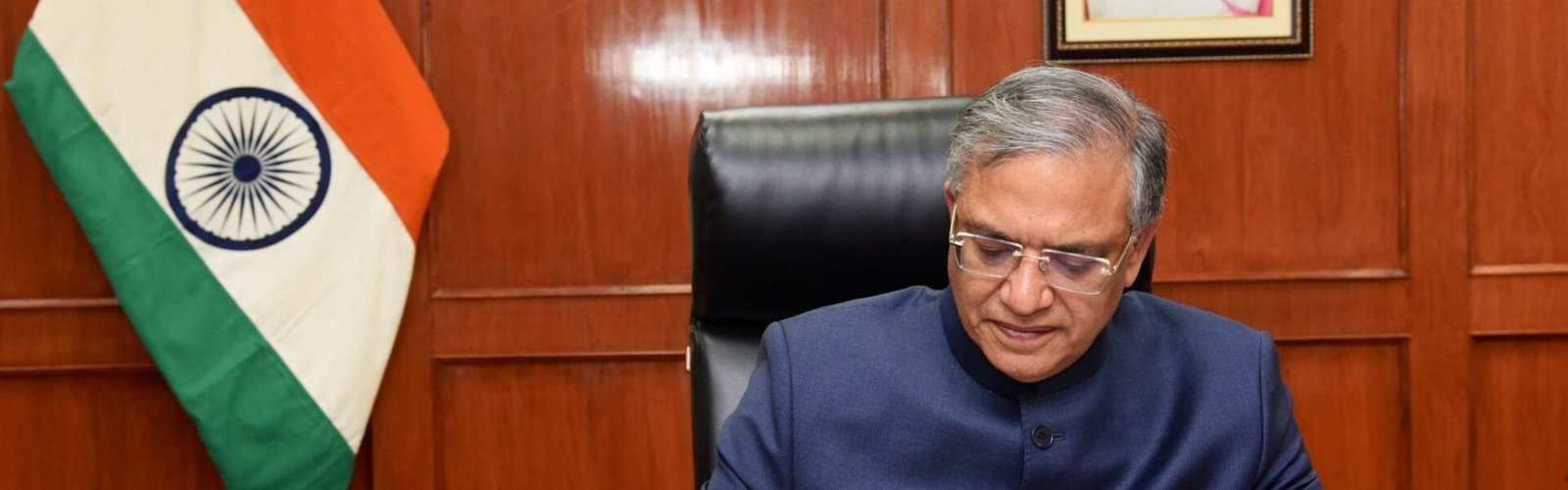 Gyanesh Kumar took charge as the new Chief Election Commissioner at Nirvachan Sadan in New Delhi today