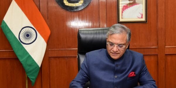 Gyanesh Kumar took charge as the new Chief Election Commissioner at Nirvachan Sadan in New Delhi today