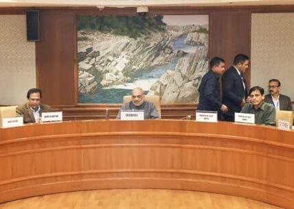 Home Minister Amit Shah chaired the meeting of the Parliamentary Consultative Committee of the Ministry of Home Affairs on 'Cyber ​​Security and Cyber ​​Crime' in New Delhi