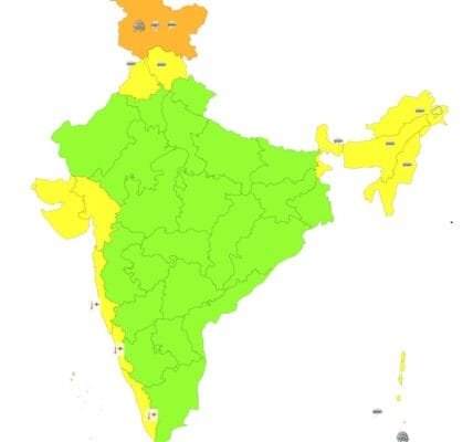 IMD predicted an increase in rainfall in the western Himalayas and northeastern plains in the next two days