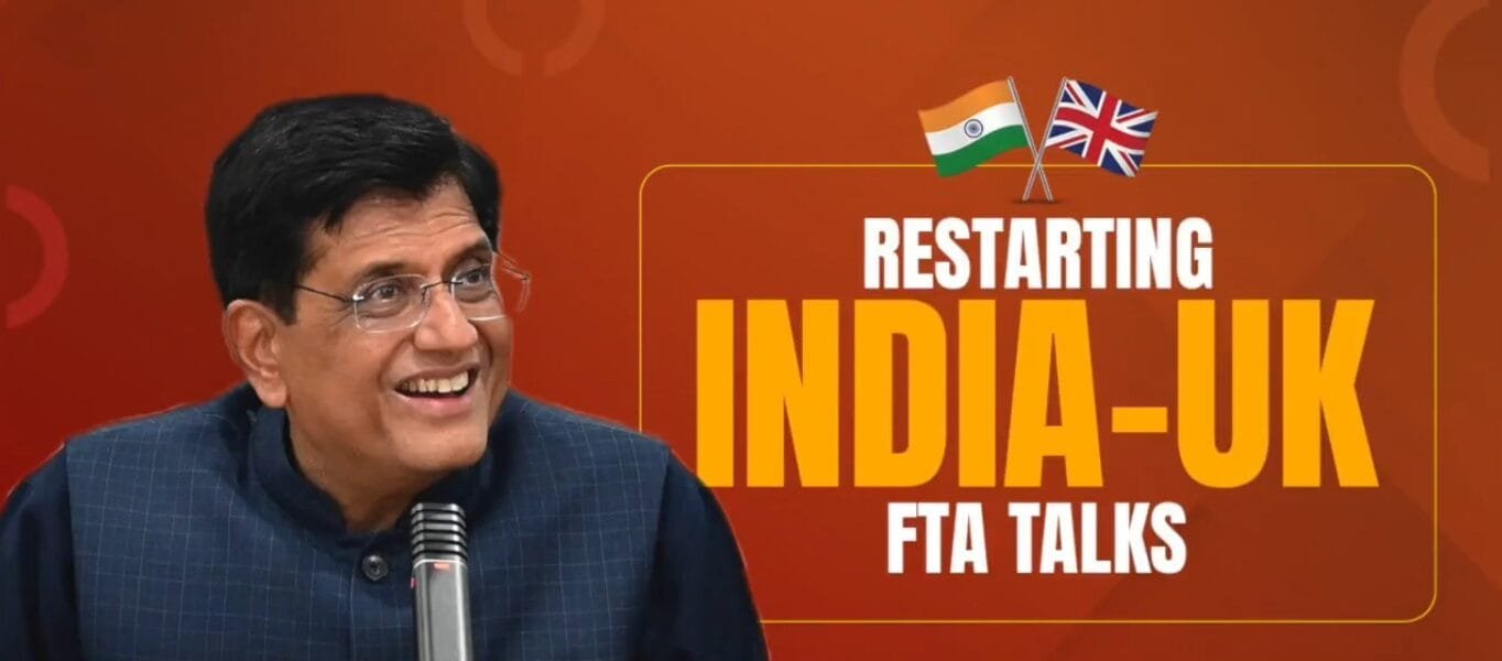 India and Britain today resumed talks towards a trade agreement between the two countries