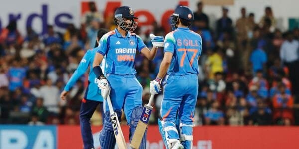 India beat England by four wickets in the first ODI