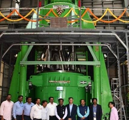 India develops world's largest 10-tonne propellant mixer for solid rocket motor