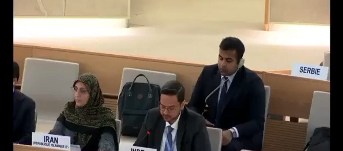 India strongly criticized Pakistan in the seventh meeting of the 58th session of the United Nations Human Rights Council