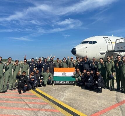 Indian Naval ships arrive in Indonesia to participate in International Fleet Review 2025 and multilateral naval exercise Komodo