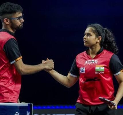 India's Manush Shah and Diya Chitale will play the mixed doubles pre-quarterfinals at WTT Singapore Smash today