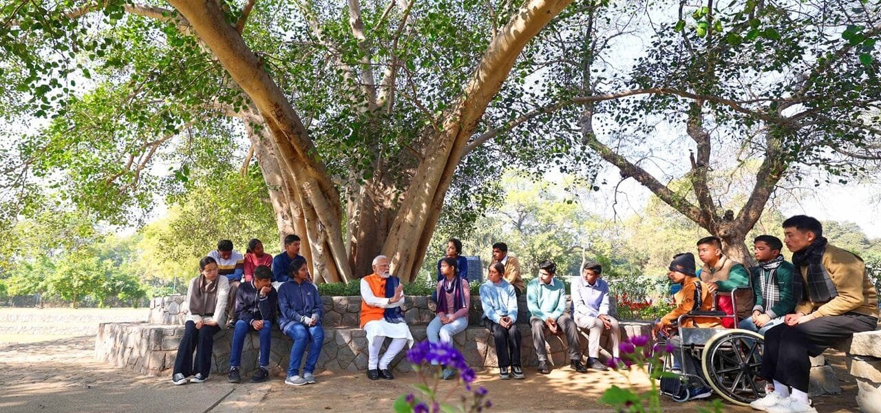 Interacting with students during 'Pariksha Pe Charcha', PM Modi stresses on the importance of time management and education for holistic development