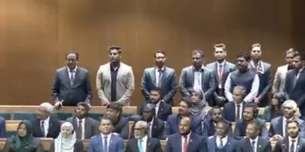 Maldives parliamentary delegation meets Lok Sabha Speaker Om Birla