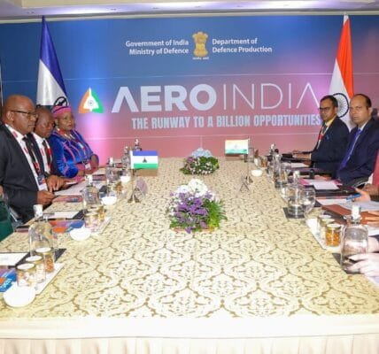 Minister of State for Defence holds several bilateral meetings on the occasion of ‘Aero India 2025’