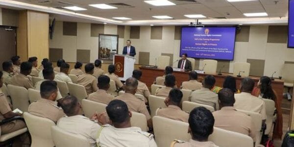 NHRC conducts special training session for 30 police officers from Academy of Prisons and Correctional Administration, Vellore, Tamil Nadu