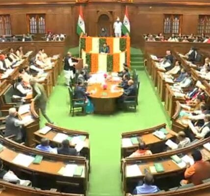 Newly constituted Delhi Assembly session begins, Vijendra Gupta elected Speaker