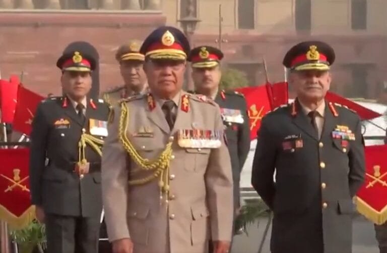 रॉयल भूटान सेना के चीफ ऑपरेशन ऑफिसर लेफ्टिनेंट जनरल बट्टू शेरिंग की भारत की आधिकारिक यात्रा संपन्न हुई