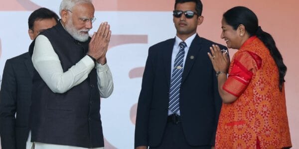 PM Modi congratulates Rekha Gupta on taking oath as Chief Minister of Delhi