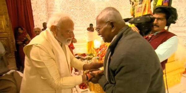 PM Modi expressed grief over the death of Kameshwar Chaupal, trustee of Ram Janmabhoomi Tirtha Kshetra Trust