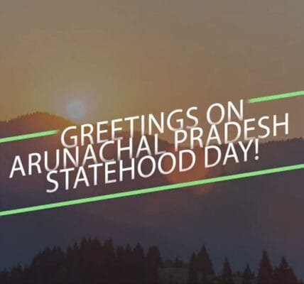 PM Modi greets the people of Arunachal Pradesh on Statehood Day