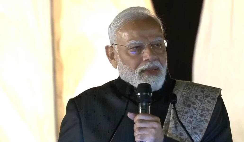 PM Narendra Modi attended the grand Sufi Music Festival 'Jahan-e-Khusrau 2025' at Sunder Nursery, New Delhi