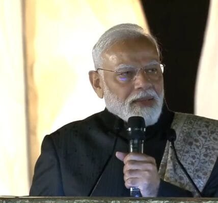PM Narendra Modi attended the grand Sufi Music Festival 'Jahan-e-Khusrau 2025' at Sunder Nursery, New Delhi