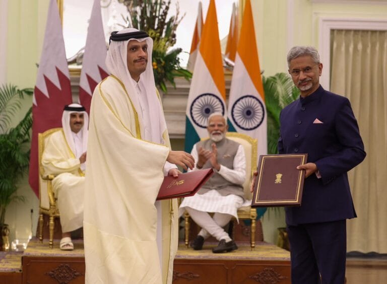 प्रधानमंत्री नरेन्‍द्र मोदी ने कतर के अमीर शेख तमीम बिन हम्‍द अ-सानी के साथ द्विपक्षीय वार्ता की