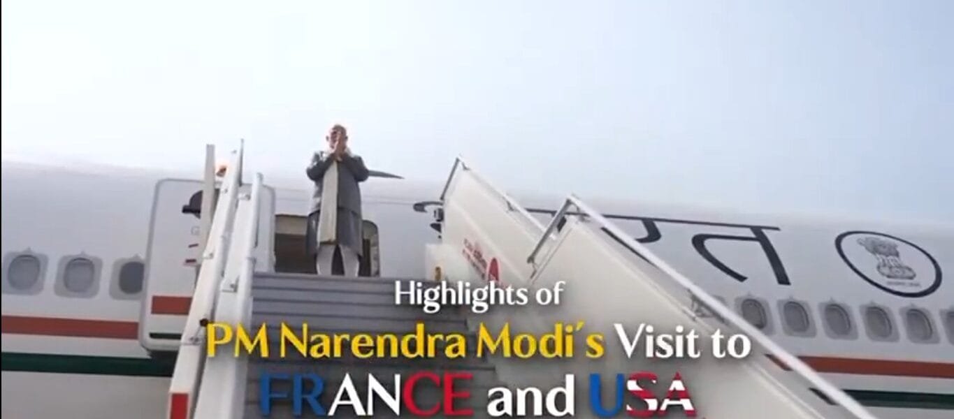 PM Narendra Modi returned home after successful visit to America and France