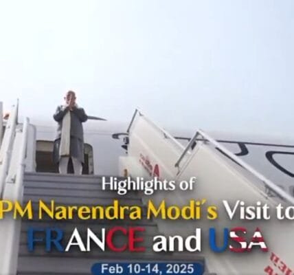 PM Narendra Modi returned home after successful visit to America and France