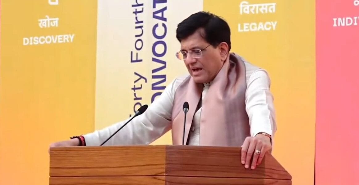 Piyush Goyal addressed the 44th convocation of National Institute of Design (NID), 430 students were awarded degrees