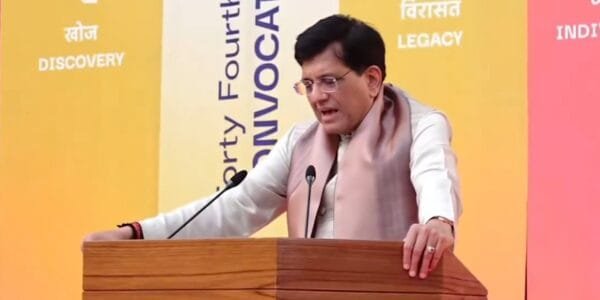 Piyush Goyal addressed the 44th convocation of National Institute of Design (NID), 430 students were awarded degrees