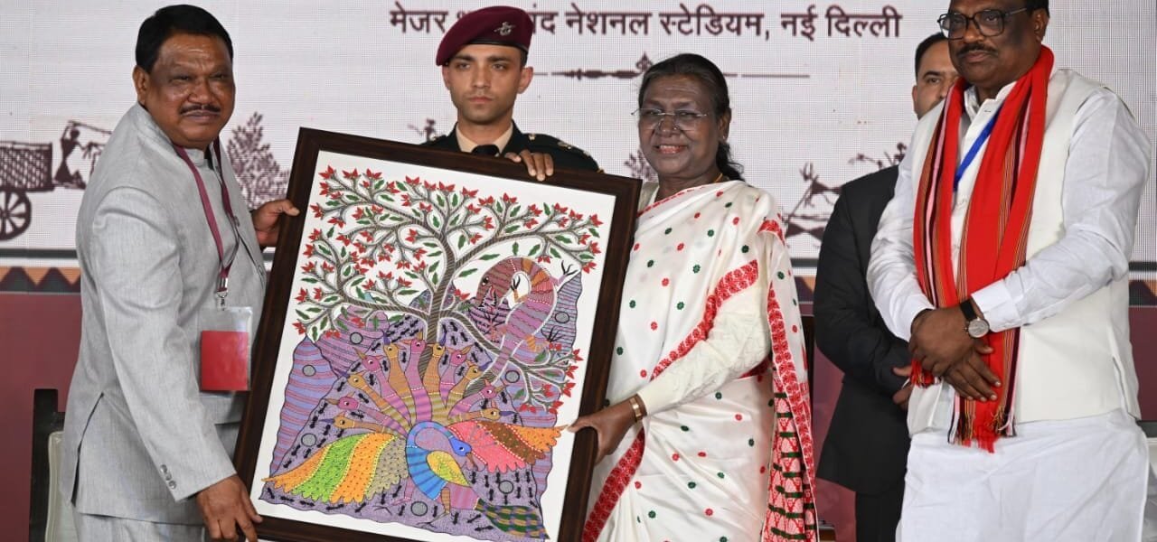 President Draupadi Murmu inaugurated the National Tribal Festival ‘Aadi Mahotsav’ in New Delhi