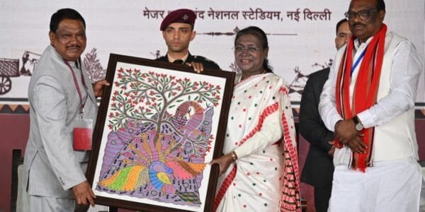 President Draupadi Murmu inaugurated the National Tribal Festival ‘Aadi Mahotsav’ in New Delhi
