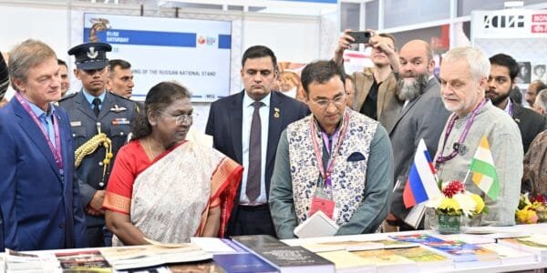 President Draupadi Murmu inaugurated the World Book Fair 2025 at Bharat Mandapam in New Delhi