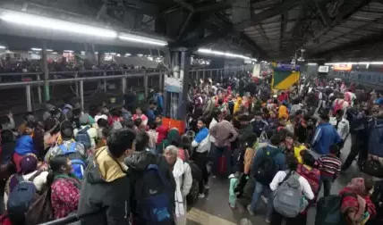 Railways to create permanent holding areas at 60 railway stations across the country to manage crowds