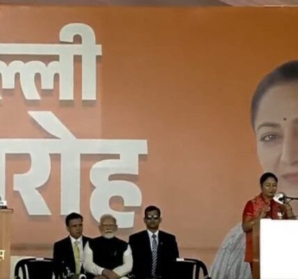 Rekha Gupta became the ninth Chief Minister of Delhi, six MLAs including Pravesh Verma took oath as ministers