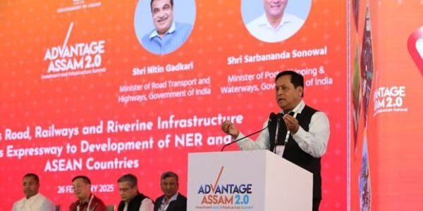Sarbananda Sonowal launches Rs 4,800 crore scheme to improve Assam's inland waterways in Advantage Assam 2.0