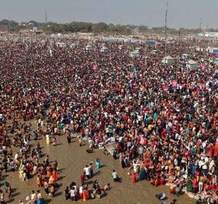 So far more than 40 crore devotees have taken a holy dip in Prayagraj Maha Kumbh