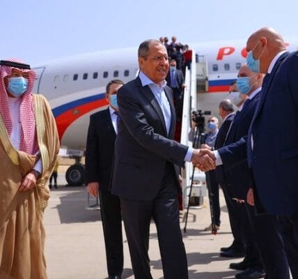Top US and Russian officials to meet in Riyadh, Saudi Arabia today
