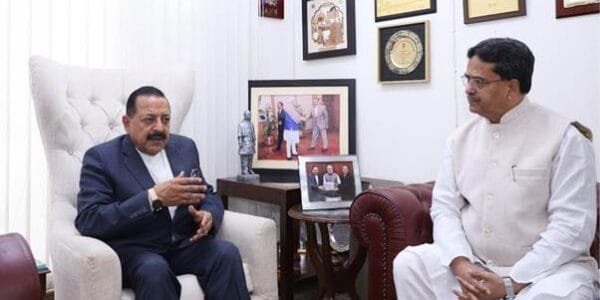 Tripura to get advanced weather radar, CM Dr Manik Saha discusses rainfall forecast with Union Minister Dr Jitendra Singh