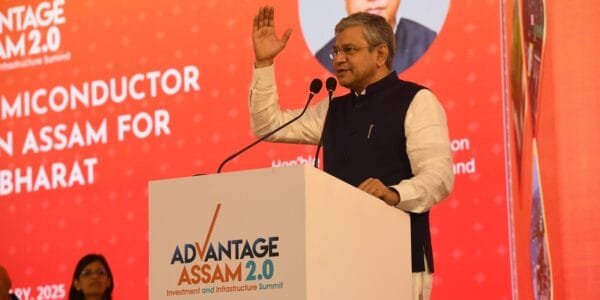 Union Minister Ashwini Vaishnaw unveils key infrastructure and IT initiatives at Advantage Assam 2.0