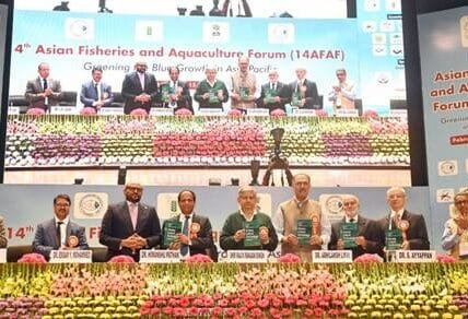 Union Minister Rajiv Ranjan Singh aka Lallan Singh inaugurated the 14th Asian Fisheries and Aquaculture Forum (14AFAF)