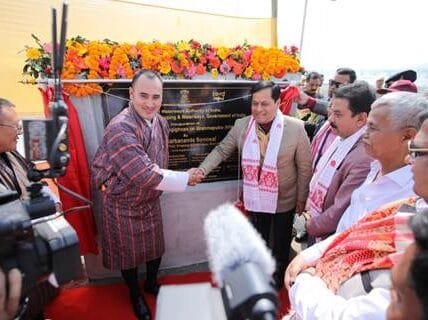 Union Minister Sarbananda Sonowal dedicates IWT Terminal at Jogighopa to the nation
