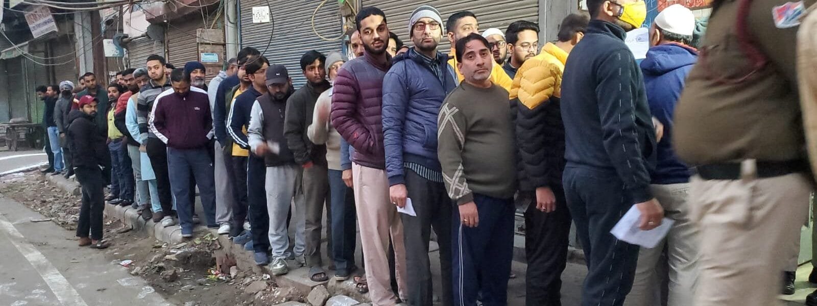 Voting continues for 70 seats of Delhi Assembly