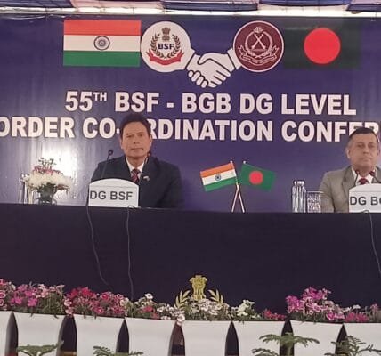 meeting concluded in New Delhi with discussions on issues of infiltration, cross-border crime, border fencing between India and Bangladesh