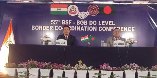 meeting concluded in New Delhi with discussions on issues of infiltration, cross-border crime, border fencing between India and Bangladesh