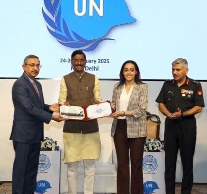 presence and work of women peacekeepers demonstrate the importance of gender diversity in building lasting peace and security - Minister of State for Defence Sanjay Seth