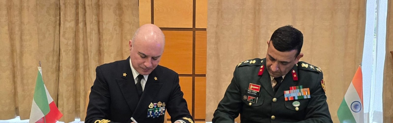 13th meeting of the India-Italy Military Cooperation Group (MCG) concluded in Rome, the capital of Italy