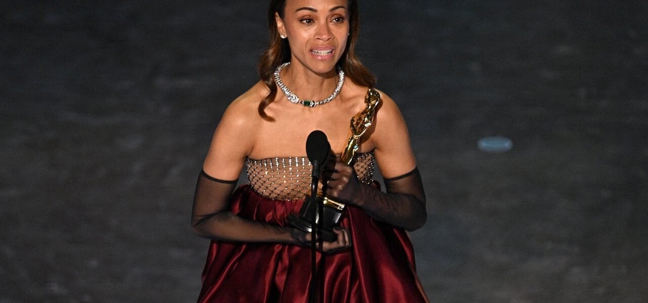 97th Academy Awards (Oscars) announced in Los Angeles, Zoe Saldana wins Best Supporting Actress