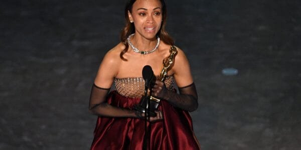 97th Academy Awards (Oscars) announced in Los Angeles, Zoe Saldana wins Best Supporting Actress