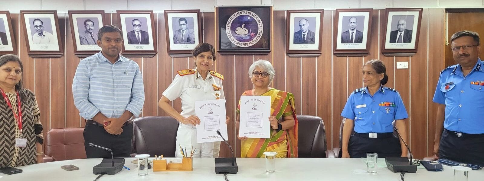 AFMS and NIMHANS, Bengaluru sign Memorandum of Understanding (MoU) for collaborative research and training