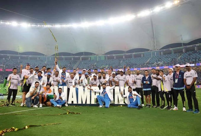 BCCI ने ICC चैंपियंस ट्रॉफी जीतने पर भारतीय क्रिकेट टीम को 58 करोड़ रुपये के नकद पुरस्कार देने की घोषणा की